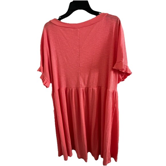 Chic Soul Dress Size 3X Short Sleeves Stretchy Plus - Picture 3 of 9